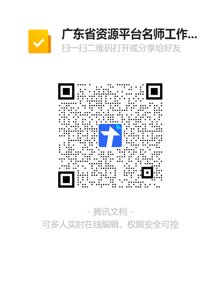 广东省资源平台名师工作室账号异常收集表二维码.png